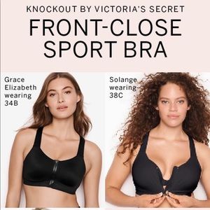 Victoria Secret Front Close Sports Bra